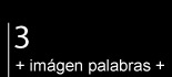 + imágen palabras +
